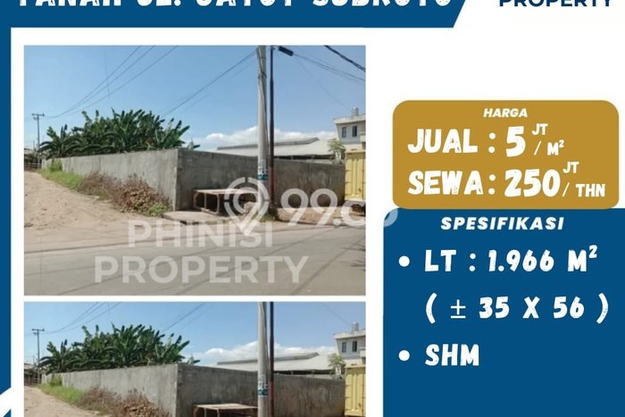 Tanah untuk Dijual di Makassar Makassar Luas 1966m2 Tanah untuk Dijual di Makassar Makassar Luas 1966m2