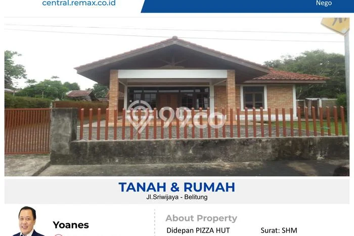 Untuk Dijual Tanah di Belitung, Luas 2325m2 SHM Untuk Dijual Tanah di Belitung, Luas 2325m2 SHM