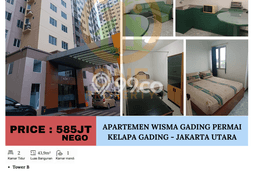 Dijual Apartemen Nyaman di Kelapa Gading Jakarta Utara 2 Kamar Tidur Dijual Apartemen Nyaman di Kelapa Gading Jakarta Utara 2 Kamar Tidur
