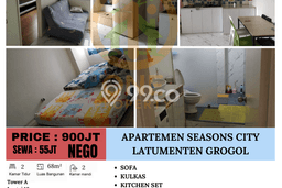 Sewa Apartemen Terjangkau 2 KT di Grogol Jakarta Barat Sewa Apartemen Terjangkau 2 KT di Grogol Jakarta Barat