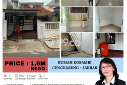 Dijual Hunian Rumah Nyaman 3 Kamar di Duri Kosambi, Jakarta Barat Dijual Hunian Rumah Nyaman 3 Kamar di Duri Kosambi, Jakarta Barat