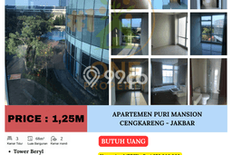 Apartemen Nyaman untuk Dijual di Cengkareng, Jakarta Barat, DKI Jakarta Apartemen Nyaman untuk Dijual di Cengkareng, Jakarta Barat, DKI Jakarta