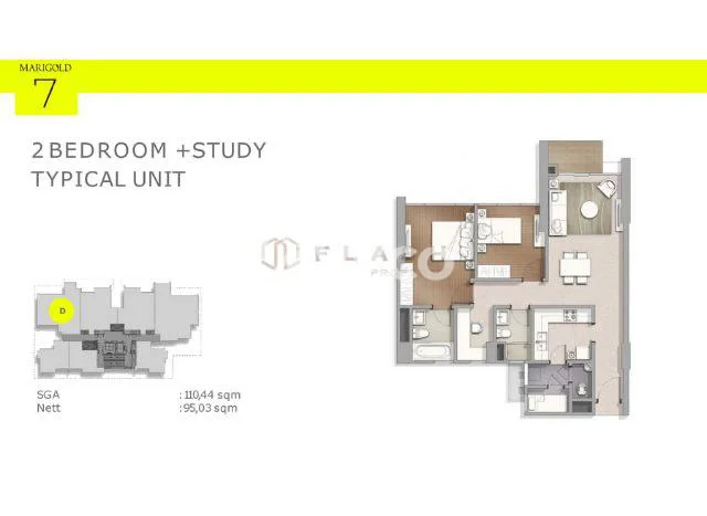 Hunian Apartemen Budget Friendly di Tangerang dengan 2 Kamar Tidur, 2 Kamar Mandi Hunian Apartemen Budget Friendly di Tangerang dengan 2 Kamar Tidur, 2 Kamar Mandi
