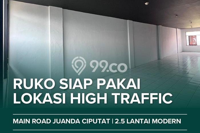 Unit Ruko Paling Strategis di Ciputat Timur Tangerang Selatan dengan LB 151m2 Unit Ruko Paling Strategis di Ciputat Timur Tangerang Selatan dengan LB 151m2