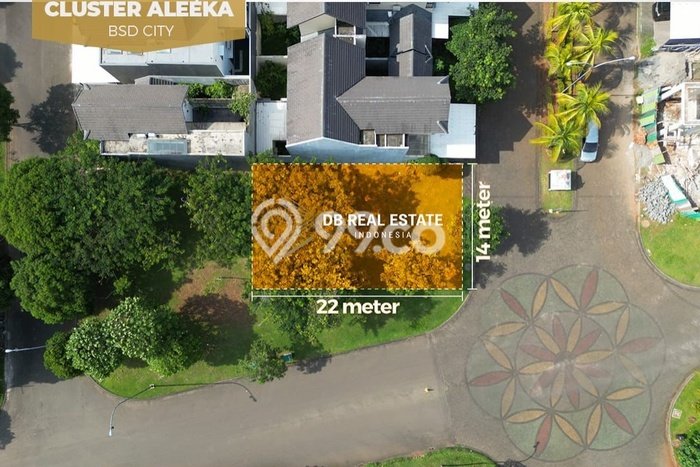 Tanah di BSD, Tangerang Selatan Luas 308m2 Dijual Segera Tanah di BSD, Tangerang Selatan Luas 308m2 Dijual Segera