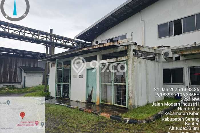 Pabrik Dijual Lokasi Emas di Kibin Luas 7000m2 Pabrik Dijual Lokasi Emas di Kibin Luas 7000m2