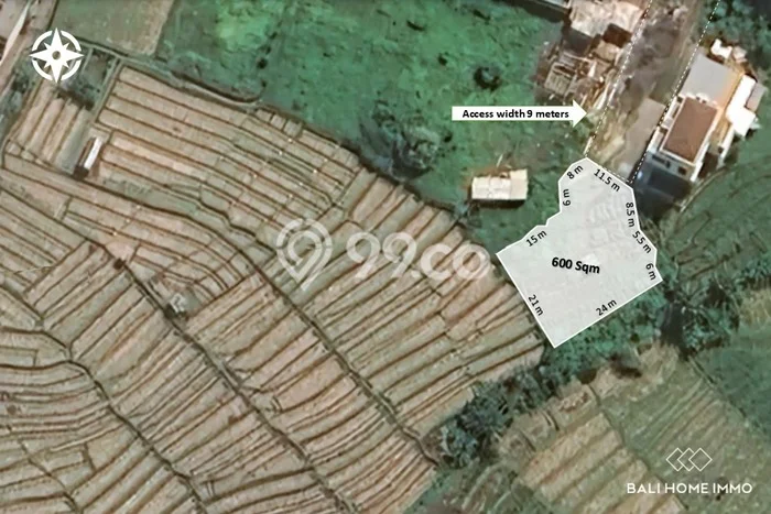 Dijual Tanah Lokasi Cemagi, Badung Seluas 600m2 Dijual Tanah Lokasi Cemagi, Badung Seluas 600m2