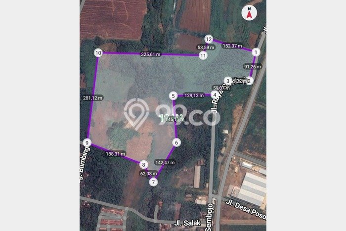 Lahan Investasi Lokasi Tulis Batang SHM Lahan Investasi Lokasi Tulis Batang SHM