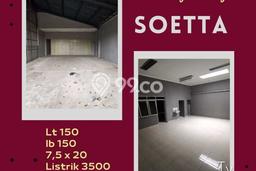 Unit Gudang Disewakan di Soekarno Hatta di Area Ramai & Strategis Unit Gudang Disewakan di Soekarno Hatta di Area Ramai & Strategis