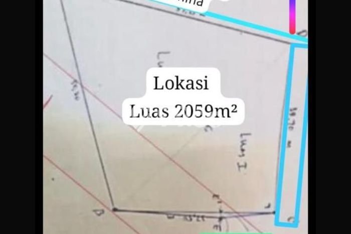 Lahan Strategis di Beji Dijual dengan Luas 2059m2 Lahan Strategis di Beji Dijual dengan Luas 2059m2