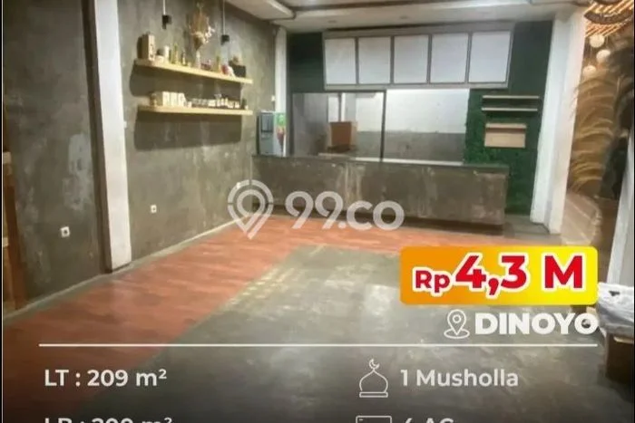 FOR SALE! Ruko di Lowokwaru Malang, LT 209m2, LB 200m2 FOR SALE! Ruko di Lowokwaru Malang, LT 209m2, LB 200m2