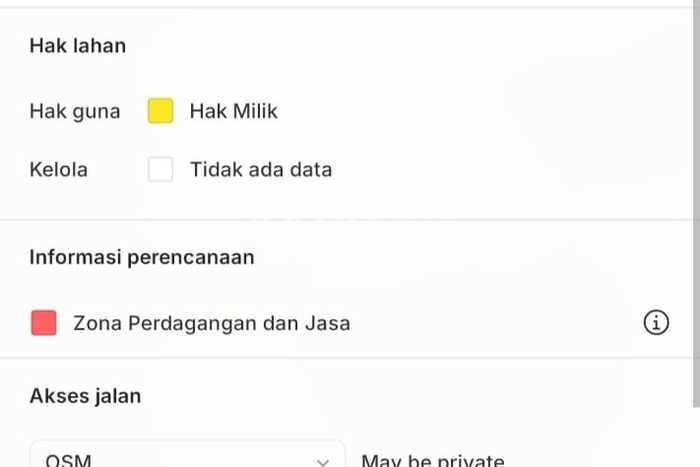Tanah Dijual Area Strategis di Kapal Badung 1750m2 Tanah Dijual Area Strategis di Kapal Badung 1750m2