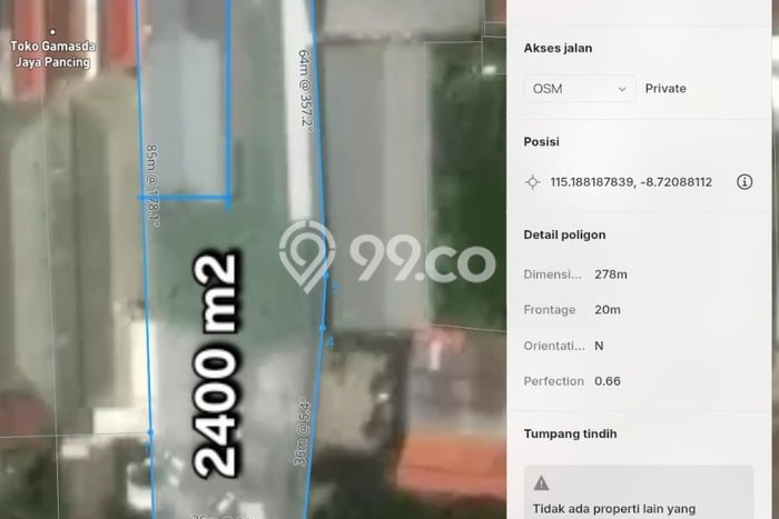 Tanah Disewa di Pemogan Strategis dan Memiliki Luas 2400m2 Tanah Disewa di Pemogan Strategis dan Memiliki Luas 2400m2