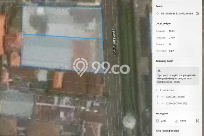 Untuk Disewa Tanah di Kerobokan Kelod Badung Seluas 500m2 Untuk Disewa Tanah di Kerobokan Kelod Badung Seluas 500m2