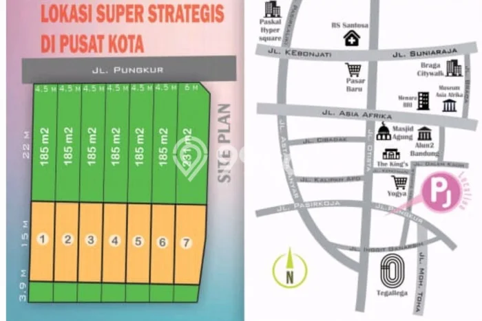 Ruko Dijual di Bandung LT 185m2 & LB 202m2 Lokasi Terbaik! Ruko Dijual di Bandung LT 185m2 & LB 202m2 Lokasi Terbaik!