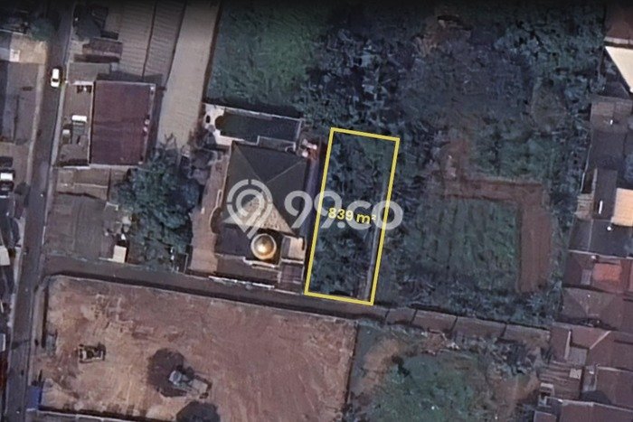 Disewakan Tanah di Serpong Utara Luas 839m2 SHM Disewakan Tanah di Serpong Utara Luas 839m2 SHM