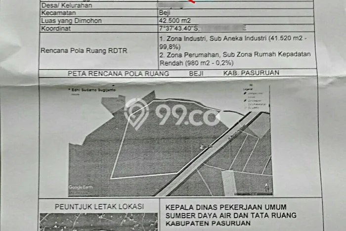Kavling Tanah Dijual di Pandaan Pasuruan Spesifikasi 45000m2 Kavling Tanah Dijual di Pandaan Pasuruan Spesifikasi 45000m2