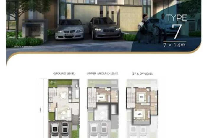 Rumah Sewa Jakarta Timur LT 98m2 LB 115m2 Kawasan Jakarta Garden City Rumah Sewa Jakarta Timur LT 98m2 LB 115m2 Kawasan Jakarta Garden City