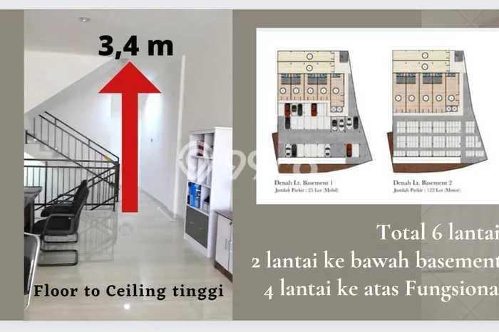 Ruko Lokasi Premium di Cawang, Luas 51m², Pusat Niaga Ruko Lokasi Premium di Cawang, Luas 51m², Pusat Niaga