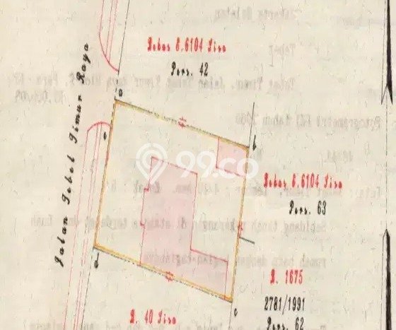 Lahan untuk Dijual di Tebet Jakarta Selatan Luas 611m2 Lahan untuk Dijual di Tebet Jakarta Selatan Luas 611m2