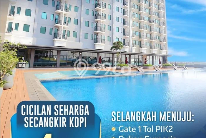 Apartemen Harga Terjangkau untuk Dijual di Pantai Indah Kapuk 2 Dengan Spesifikasi 1 KT & 1 KM Apartemen Harga Terjangkau untuk Dijual di Pantai Indah Kapuk 2 Dengan Spesifikasi 1 KT & 1 KM