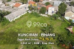 Tanah Dijual Area Strategis di Kunciran Tangerang 3645m2 Tanah Dijual Area Strategis di Kunciran Tangerang 3645m2