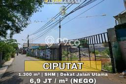 Lahan Kosong Dijual di Tangerang Selatan dengan Area 1300m2 Lahan Kosong Dijual di Tangerang Selatan dengan Area 1300m2