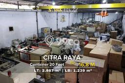 Gudang Usaha Dijual di Panongan Tangerang LT 2887m2 & LB 1239m2 Gudang Usaha Dijual di Panongan Tangerang LT 2887m2 & LB 1239m2