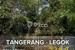 Lahan untuk Dijual Lokasi Legok, Tangerang Luas 4788m2 - Lahan untuk Dijual Lokasi Legok, Tangerang Luas 4788m2 -