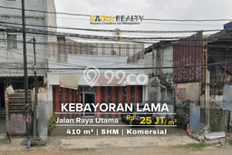 Tanah di Kebayoran Lama, Jakarta Selatan Luas 410m2 Dijual Segera Tanah di Kebayoran Lama, Jakarta Selatan Luas 410m2 Dijual Segera