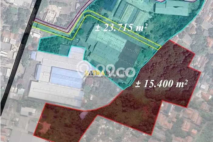 Gudang Dijual di Cibitung Bekasi dengan LB 27380m2 Gudang Dijual di Cibitung Bekasi dengan LB 27380m2
