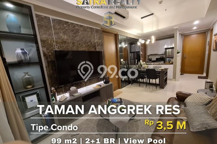 Hunian Apartemen High-Class untuk Dijual di Jakarta Barat dengan 2 BR & 1 Kamar Mandi Hunian Apartemen High-Class untuk Dijual di Jakarta Barat dengan 2 BR & 1 Kamar Mandi