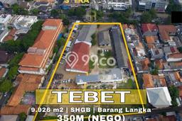 Dijual Tanah di Tebet Jakarta Selatan Luas 9926m2 - Dijual Tanah di Tebet Jakarta Selatan Luas 9926m2 -