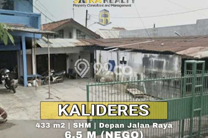 Untuk Dijual Tanah 433m2 di Kalideres, Jakarta Barat Untuk Dijual Tanah 433m2 di Kalideres, Jakarta Barat