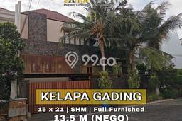 Hunian Mewah Siap Huni LT 318m2 di Kelapa Gading, Jakarta Utara Hunian Mewah Siap Huni LT 318m2 di Kelapa Gading, Jakarta Utara