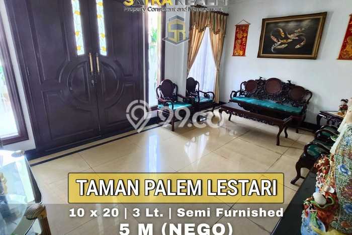 Rumah Mewah LB 420m2 Siap Huni Desain Elegan di Taman Palem, Jakarta Barat Rumah Mewah LB 420m2 Siap Huni Desain Elegan di Taman Palem, Jakarta Barat