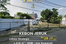 Jarang Ada! Tanah di Kebon Jeruk Punya Luas 1218m2 SHM Jarang Ada! Tanah di Kebon Jeruk Punya Luas 1218m2 SHM