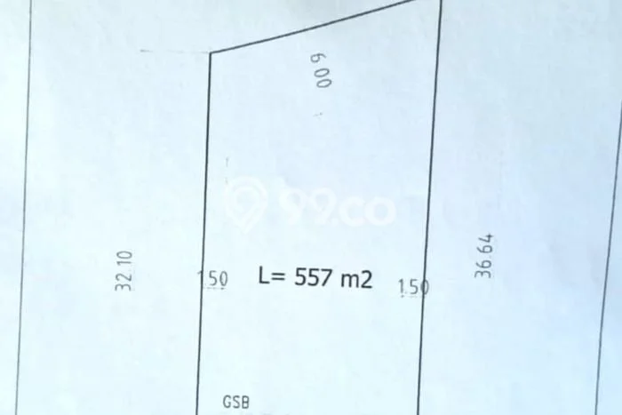 Tanah Kavling untuk Dijual di Sindang Jaya Tangerang 557m2 Tanah Kavling untuk Dijual di Sindang Jaya Tangerang 557m2