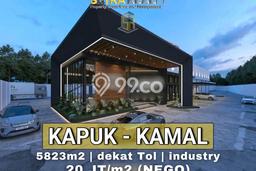 Tanah Dijual Area Strategis di Kapuk Kamal Jakarta Barat 5823m2 Tanah Dijual Area Strategis di Kapuk Kamal Jakarta Barat 5823m2