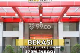 Dijual! Komersial di Bekasi Bekasi LT 4740m2 / LB 15933m2 Kawasan Strategis Dijual! Komersial di Bekasi Bekasi LT 4740m2 / LB 15933m2 Kawasan Strategis