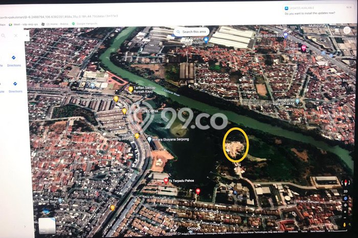 Tanah Strategis Dijual di Kelapa Dua Tangerang 35000m2 Tanah Strategis Dijual di Kelapa Dua Tangerang 35000m2