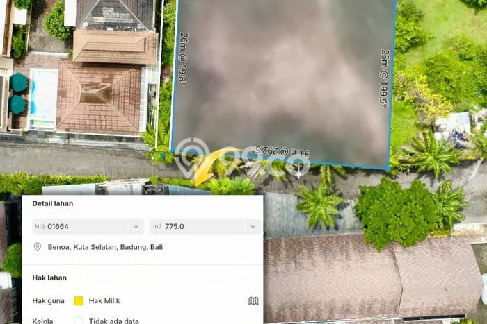 Tanah Siap Bangun Dijual di Badung Punya Luas 775m2 Tanah Siap Bangun Dijual di Badung Punya Luas 775m2