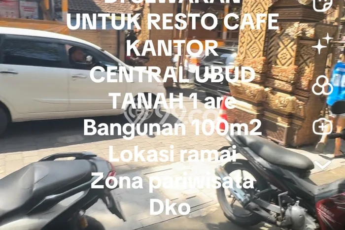 Unit Ruko Disewa Lokasi Ubud, Gianyar Spesifikasi Luas Bangunan 100m2 Unit Ruko Disewa Lokasi Ubud, Gianyar Spesifikasi Luas Bangunan 100m2