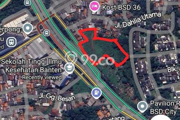 Tanah Kavling di BSD Dijual dengan Luas 6400m2 Tanah Kavling di BSD Dijual dengan Luas 6400m2