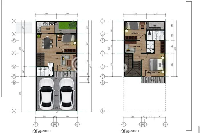Jual Rumah Modern 3 KT di Kalimalang, Jakarta Timur Jual Rumah Modern 3 KT di Kalimalang, Jakarta Timur