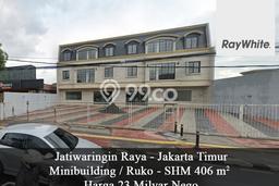 Dijual! Kantor di Jatiwaringin Jakarta Timur LT 406m2 / LB 750m2 Kawasan Strategis Dijual! Kantor di Jatiwaringin Jakarta Timur LT 406m2 / LB 750m2 Kawasan Strategis