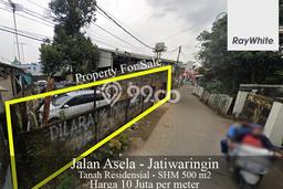 Tanah Dijual Lokasi Strategis di Jakarta Timur dengan Luas 500m2 Tanah Dijual Lokasi Strategis di Jakarta Timur dengan Luas 500m2