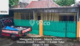 Jarang Ada! Rumah Kontrakan 3 Kamar Bagus Siap Huni Manggarai Jarang Ada! Rumah Kontrakan 3 Kamar Bagus Siap Huni Manggarai