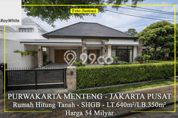 Siap Huni Hunian Elit 4 Kamar di Menteng Dekat ke Mana Pun Siap Huni Hunian Elit 4 Kamar di Menteng Dekat ke Mana Pun