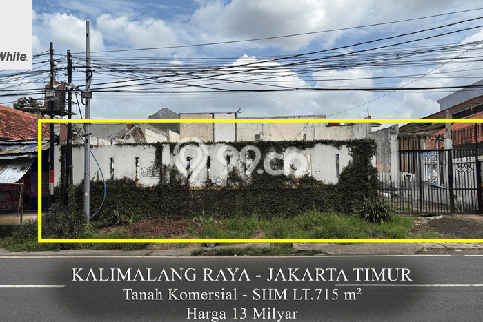 Tanah Kavling Dijual di Cipinang, Jakarta Timur dengan Luas Tanah 715m2 Tanah Kavling Dijual di Cipinang, Jakarta Timur dengan Luas Tanah 715m2